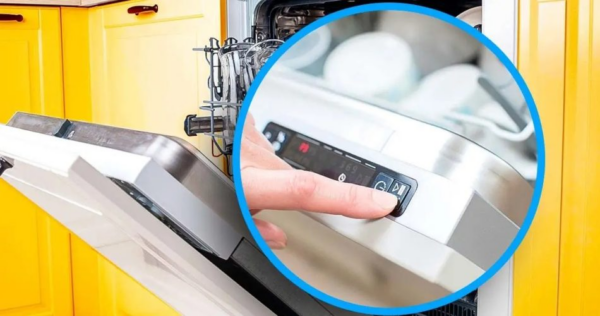 Aqui está o botão secreto da máquina de lavar louça: você economiza muito dinheiro no final do mês