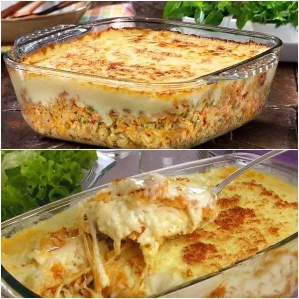 Arroz de Forno com Frango