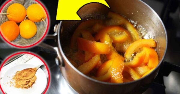Basta ferver algumas cascas de laranja com canela para obter um resultado incrível! Você vai parar de desperdiçar dinheiro!