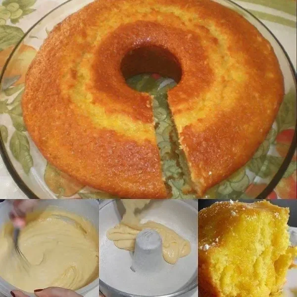 Bolo de Laranja maravilhoso e que não Amarga