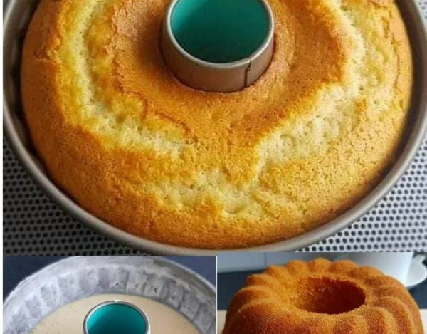 Bolo lindo, simples e fácil de preparar