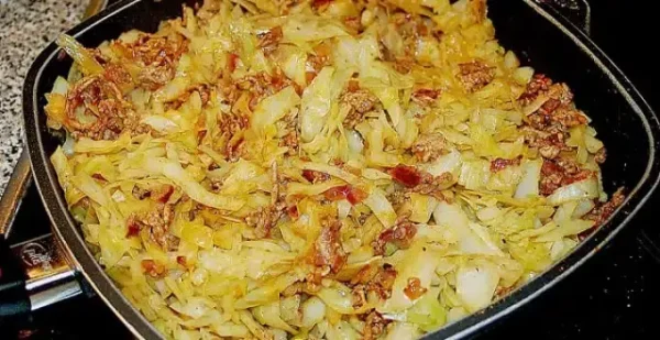 Caçarola de Repolho Branco