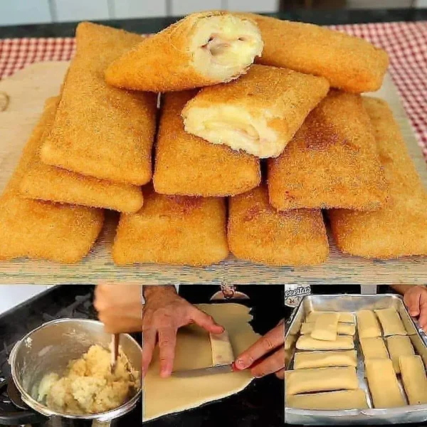 Cigarrete de Presunto e Queijo