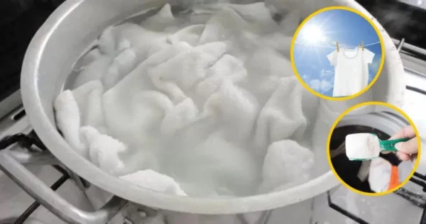 Como branquear roupas e eliminar manchas amarelas antigas