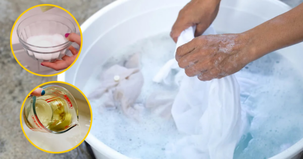 Como branquear roupas sem alvejante com 5 remédios DIY simples