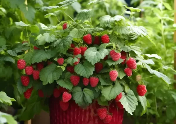 Como cultivar framboesas em casa em recipientes