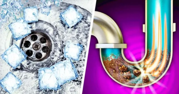 Como desentupir canos com o truque do cubo de gelo?