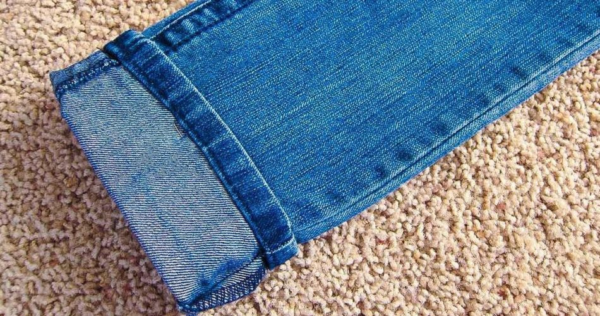 Como encurtar jeans sem máquina de costura? Tutorial passo a passo