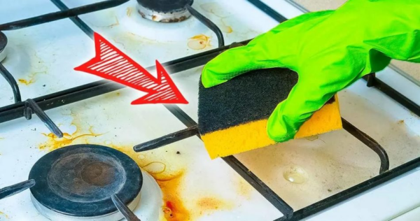 Como limpar a grelha de um fogão a gás?