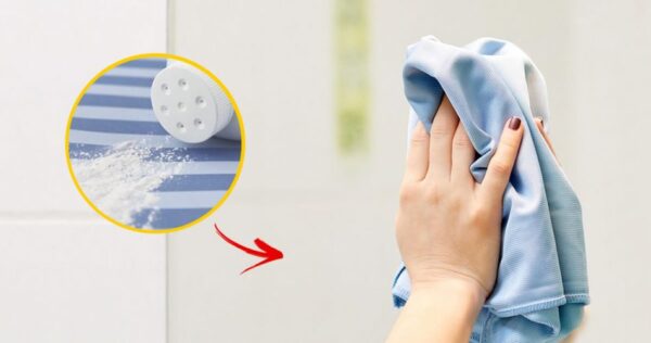 Como limpar e desengordurar vidros com talco sem deixar marcas