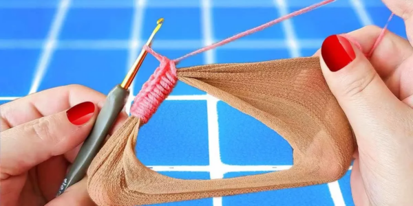 Como reciclar collants e meias furadas?