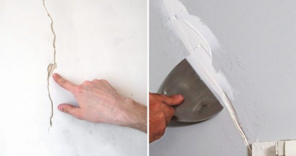 Como reparar rapidamente rachaduras e lacunas nas paredes