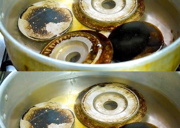 Como você limpa fogões queimados? 2 dicas simples e eficazes