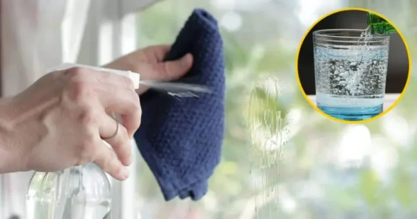 Copos muito limpos e sem riscos com o truque da água com gás