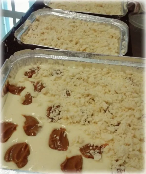 Cuca de doce de leite