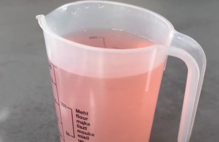 fósforos derretidos com água