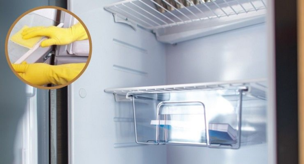 Geladeira, aqui vai uma dica para limpá-la com rapidez e sem esforço