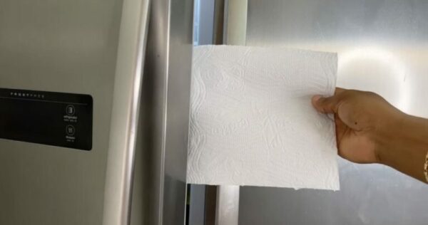 Geladeira, o truque do papel toalha para economizar nas contas: só as pessoas mais inteligentes sabem disso