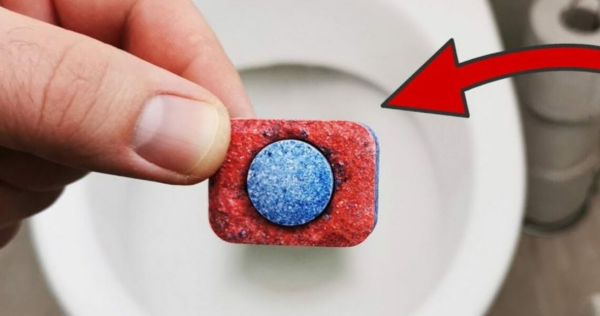 Jogue pastilhas de lava-louças no vaso sanitário: veja como limpar o vaso sanitário