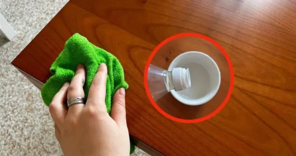 Madeira opaca e velha, o remédio natural muito eficaz para polir em pouco tempo