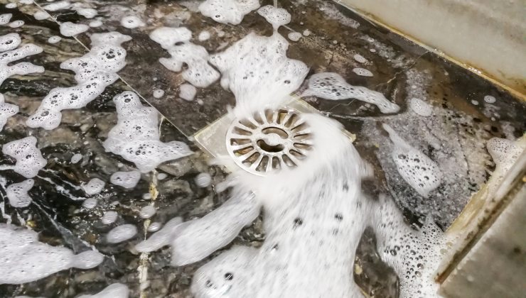 ralo de chuveiro fedorento