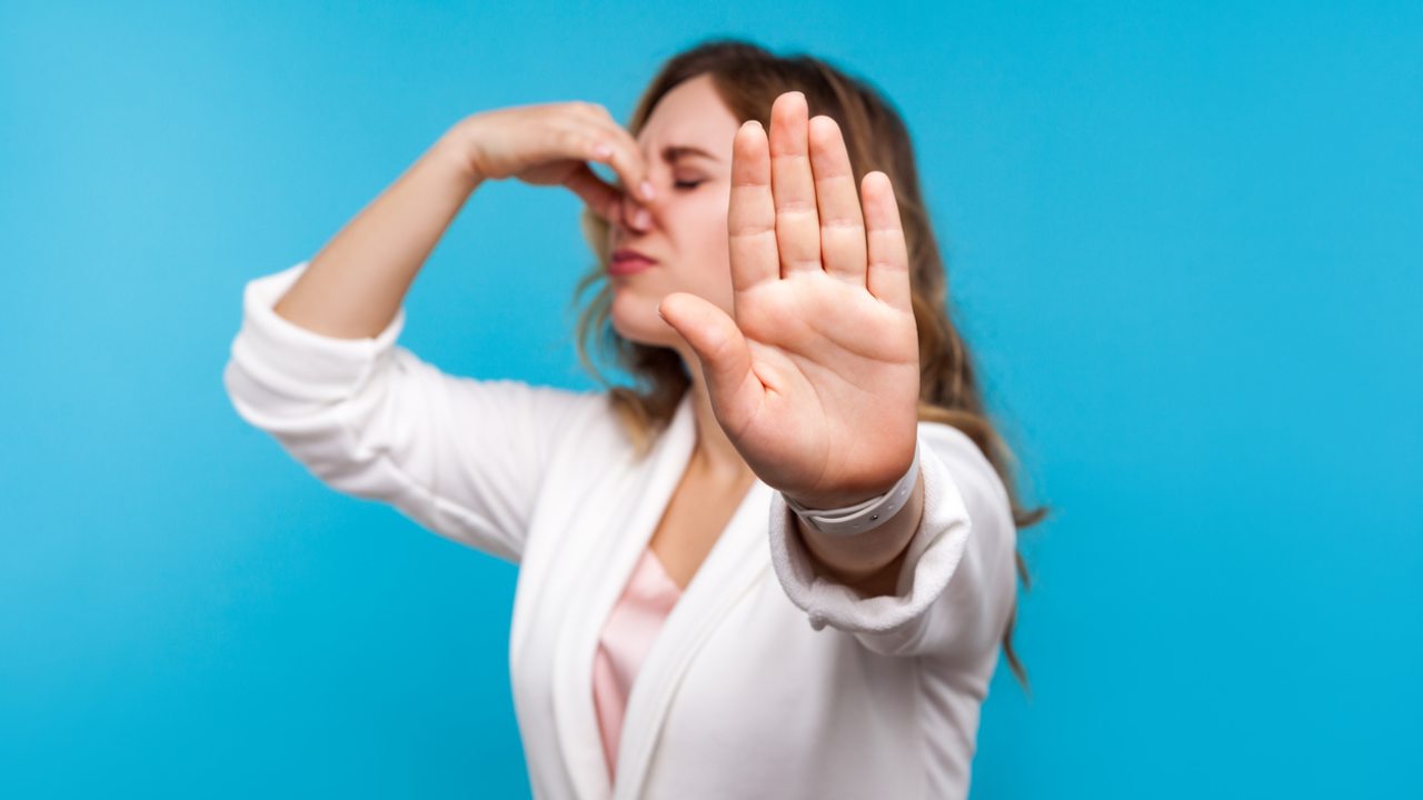 Cheiro ruim no banheiro