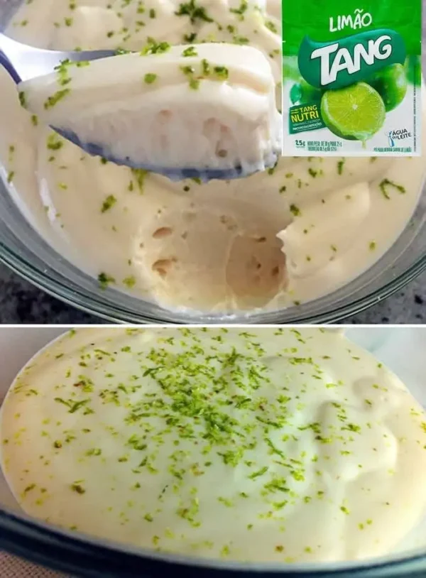 Mousse de Limão super fácil