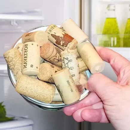 Não jogue fora as rolhas: coloque-as na geladeira, isso resolve um problema que todos temos