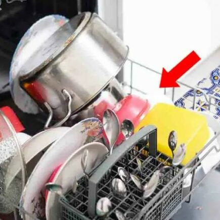 Não repita o erro antes de colocar a louça na máquina de lavar louça