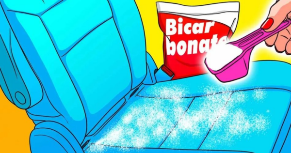 O que acontece se você colocar bicarbonato de sódio nos assentos do carro? Todo motorista deveria tentar pelo menos uma vez