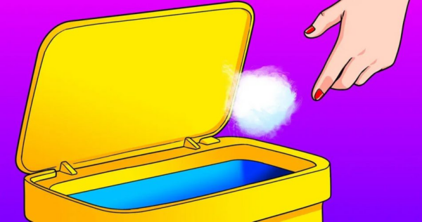 O que colocar no lixo para eliminar o cheiro desagradável: um truque simples