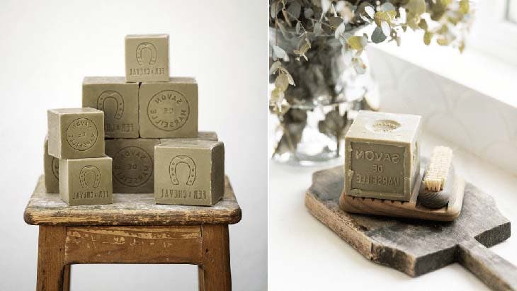 sabão de castela limpo