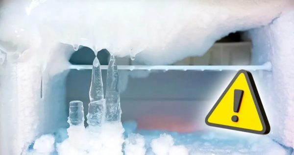 O truque simples e fácil para descongelar seu freezer em 15 minutos