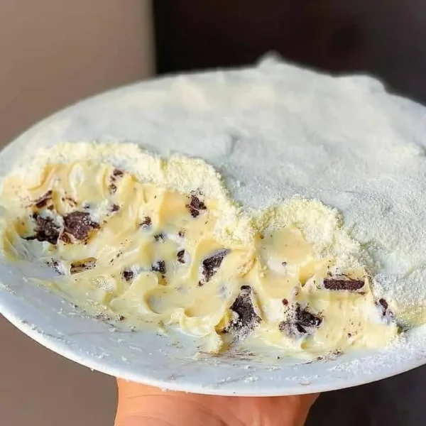 Palha italiana de oreo de colher