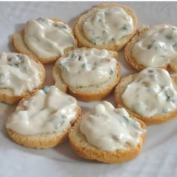 Patê de Queijo com cebola