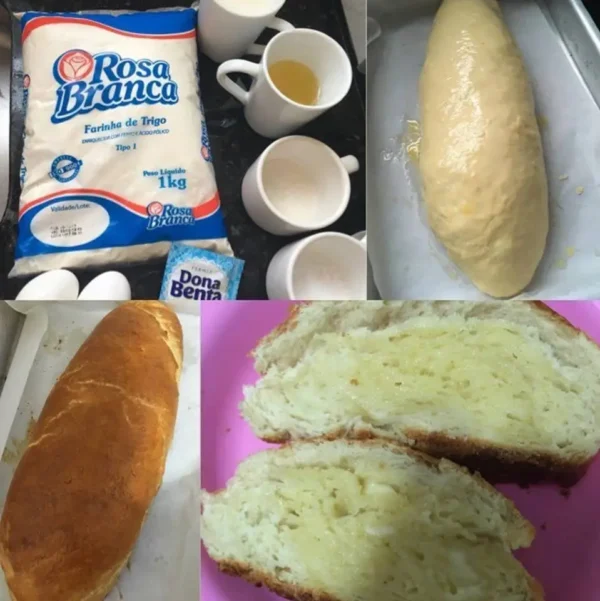 Pão Caseiro Fofinho