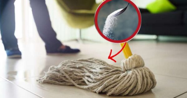 Sal no esfregão, basta uma colher de sopa, minha avó sempre fazia isso! E que resultados!