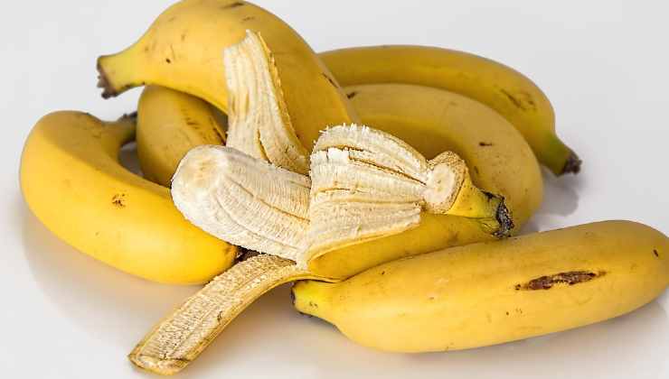 buccia di banana per orchidea