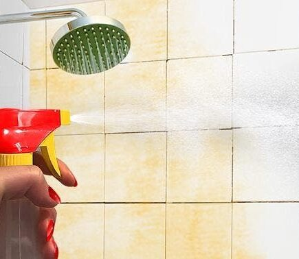 Se você borrifar no chuveiro e no banheiro, não precisará limpá-los por 2 semanas