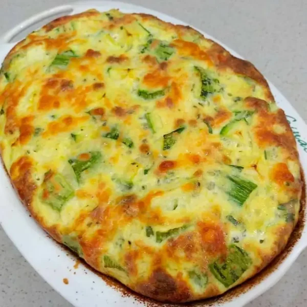 Torta de Abobrinha com Queijo