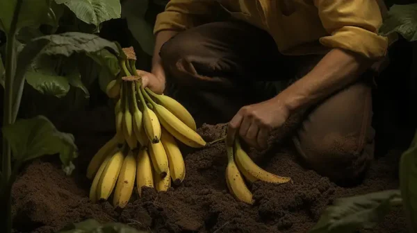 Transforme seu jardim naturalmente: libere o poder das bananas para obter plantas exuberantes e saudáveis