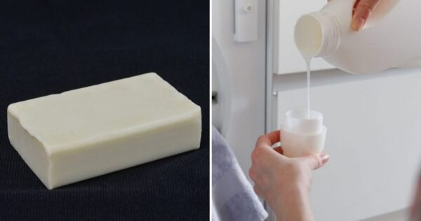 Truque infalível para transformar 1 barra de sabão em 3 litros de detergente líquido