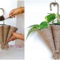 Vaso original: simples e bonito!