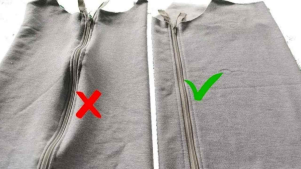 Zíper ondulado, como resolver o problema do zíper em questão de segundos