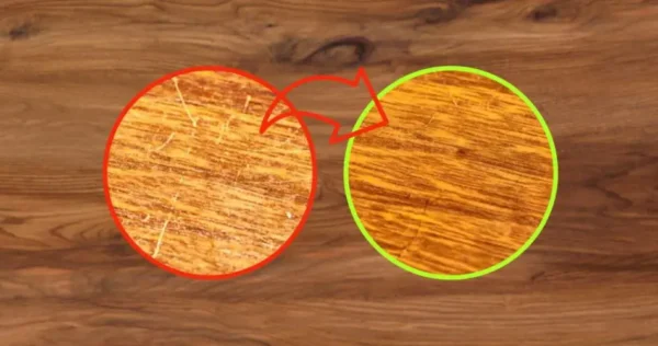 É isso que tira todos os arranhões dos móveis de madeira, são necessários 2 ingredientes simples
