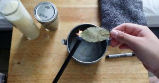 É por isso que você precisa queimar uma folha de louro em casa todas as noites