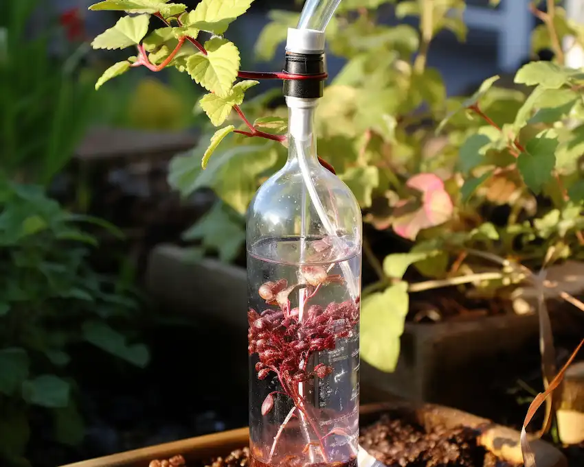 Bewässerungssystem mit langsamer Freisetzung