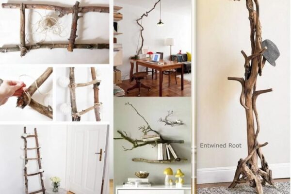 30 Ideen für die Dekoration mit natürlichen Elementen