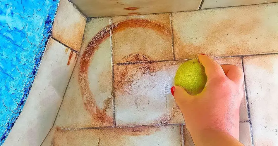 4 Tipps zum Entfernen von Rost von Böden