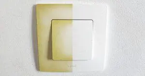 4 Tipps zur Reinigung eines vergilbten Kunststoffschalters